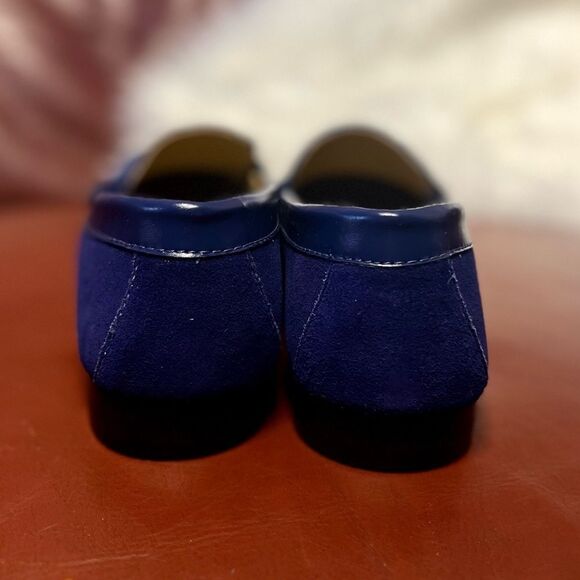 Terry Lewis Classic Luxuries Leather Loafers Size 7M in Indigo - Picture 8 of 8